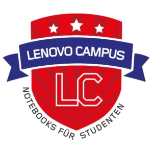 Logo Lenovo Campus in Farbe mit weißem Hintergrund